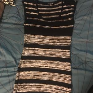 Black and white dress